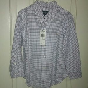 NEW Boys Ralph Lauren button up